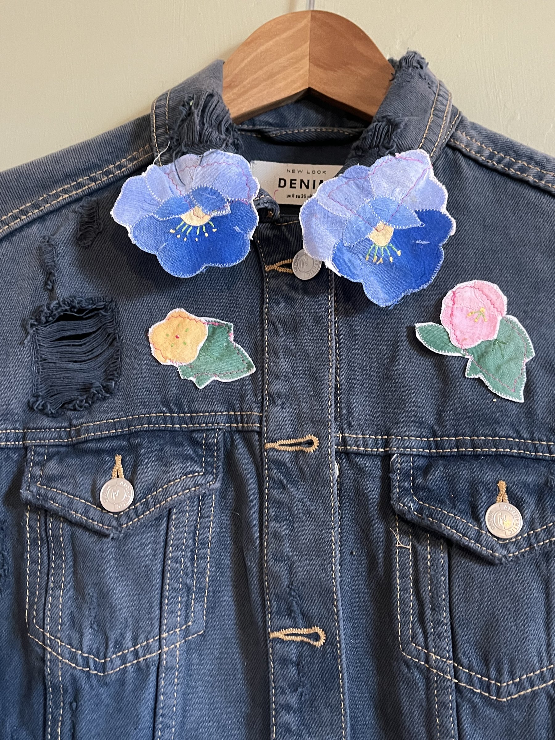 Love a peace denim jacket